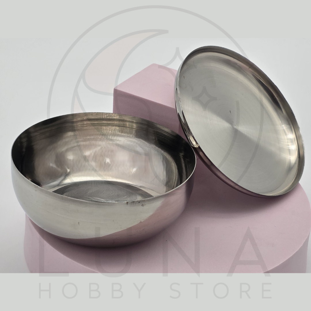 Stainless Steel Bowl w/ Lid 11.5cm | 스텐 공기 w/뚜껑