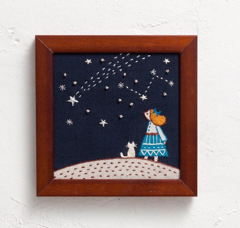 A Life With A Cat Starry Sky