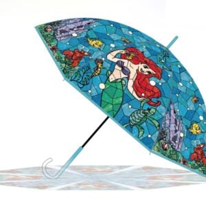 Ariel Stained Glass Dome Umbrella | Disney Princess Collection | リトルマーメイド アンブレラ 60cm
