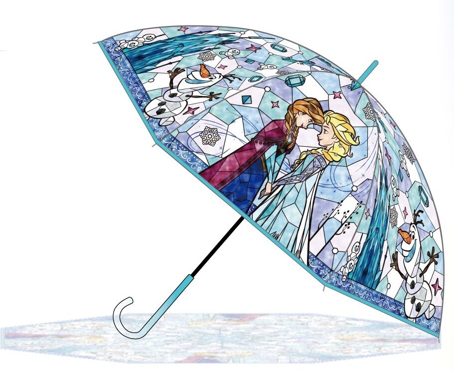 Frozen Stained Glass Dome Umbrella | Disney Princess Collection | アナと雪の女王 アンブレラ 60cm