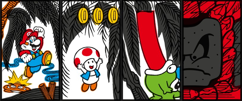 Nintendo Japanese Playing Cards (Hanafuda) Mario Red - Image 12