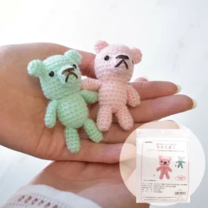 Mini Bears Knitting Kits - Amigurumi Acrylic
