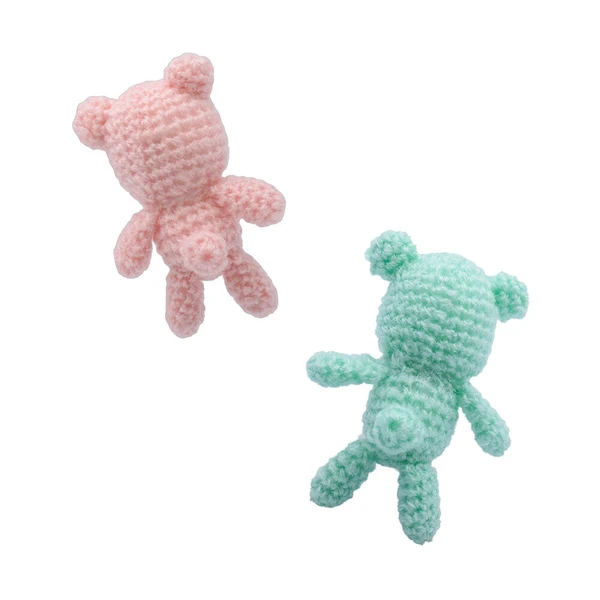 Mini Bears Knitting Kits - Amigurumi Acrylic - Image 3