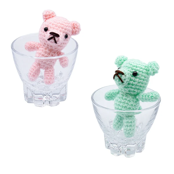 Mini Bears Knitting Kits - Amigurumi Acrylic - Image 7