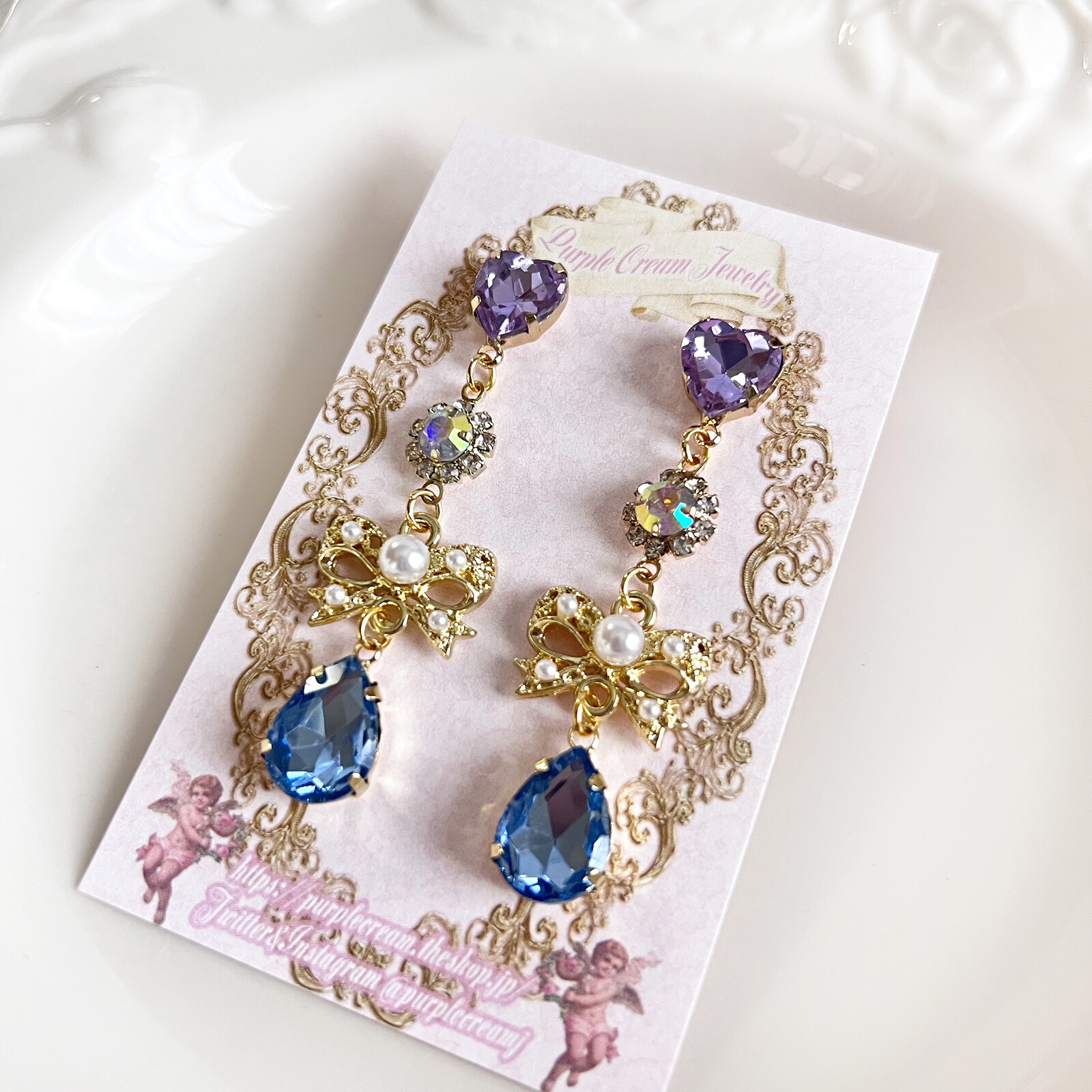 Sweet & Elegant Design Earrings