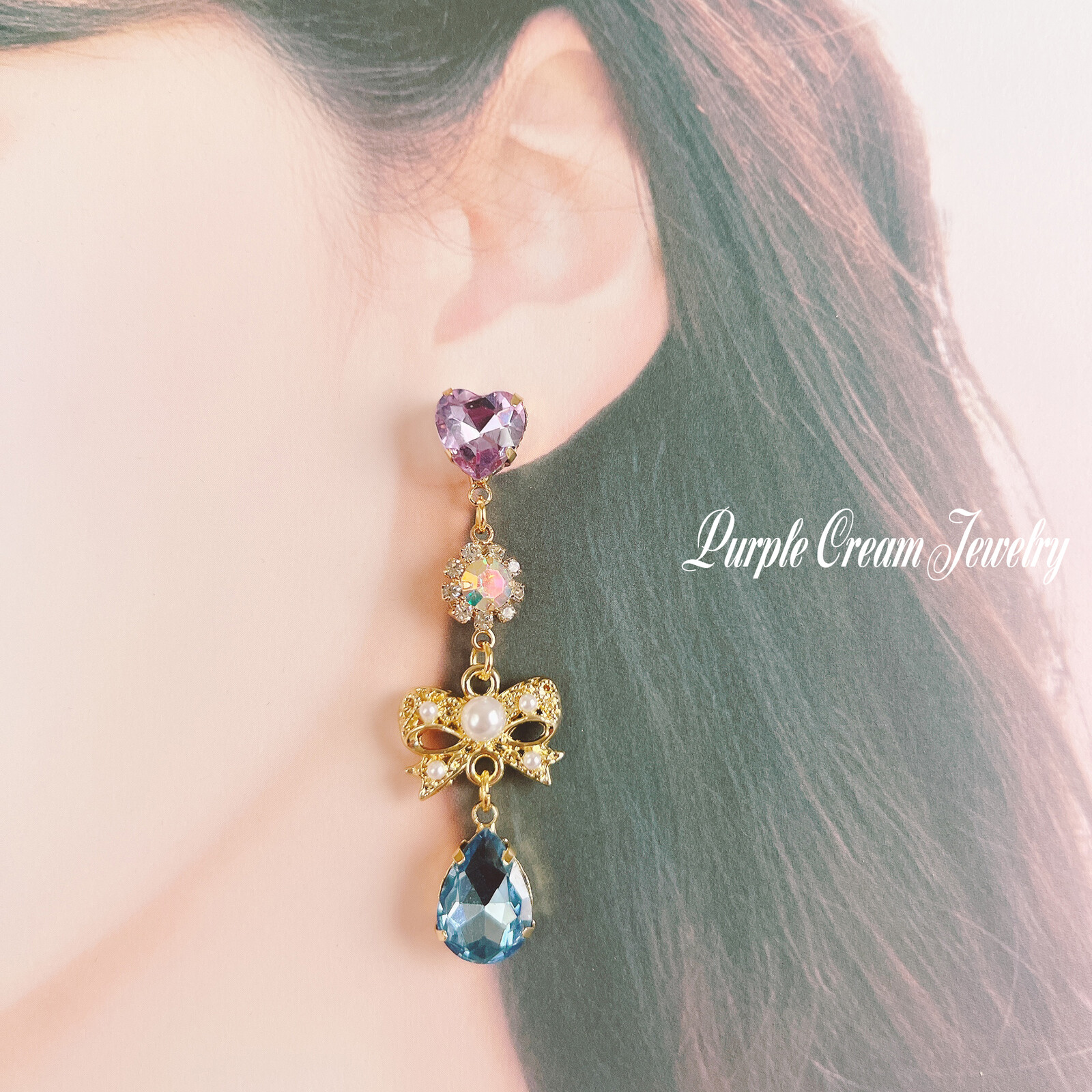 Sweet & Elegant Design Earrings - Image 7