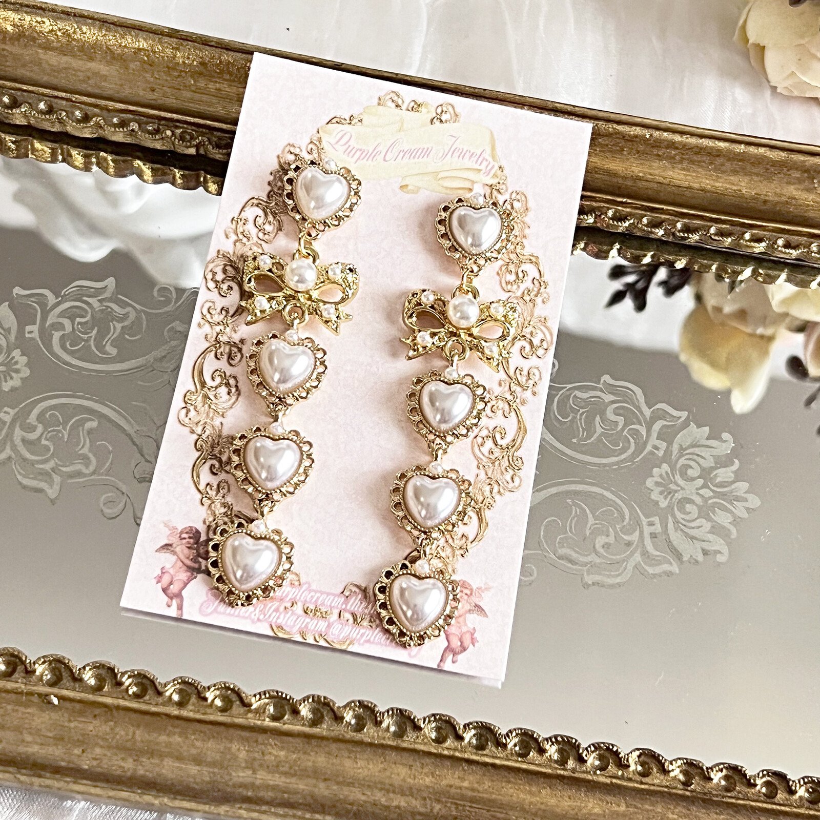 French Girly Elegance Earrings