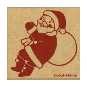 Retro Santa Rubber Stamp