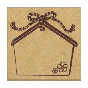 Ema Wish Plaque Rubber Stamp
