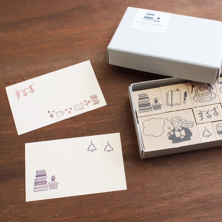 Book Café Stamp Set - Image 2