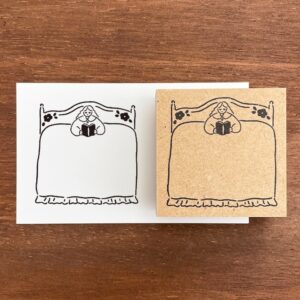 Marl-chan Frame Stamp | Bedtime Edition (Large)