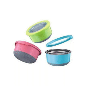 Vacuum-Sealed Round Food Container - Extra Small 진공 찬통 (원형) - 소