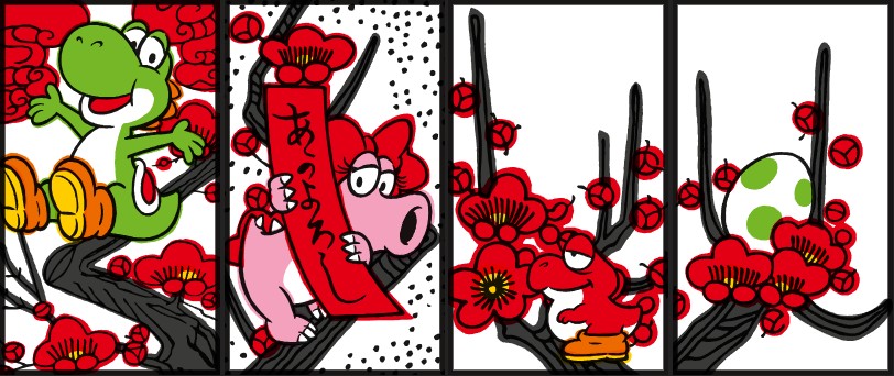 Nintendo Japanese Playing Cards (Hanafuda) Mario Red - Image 3