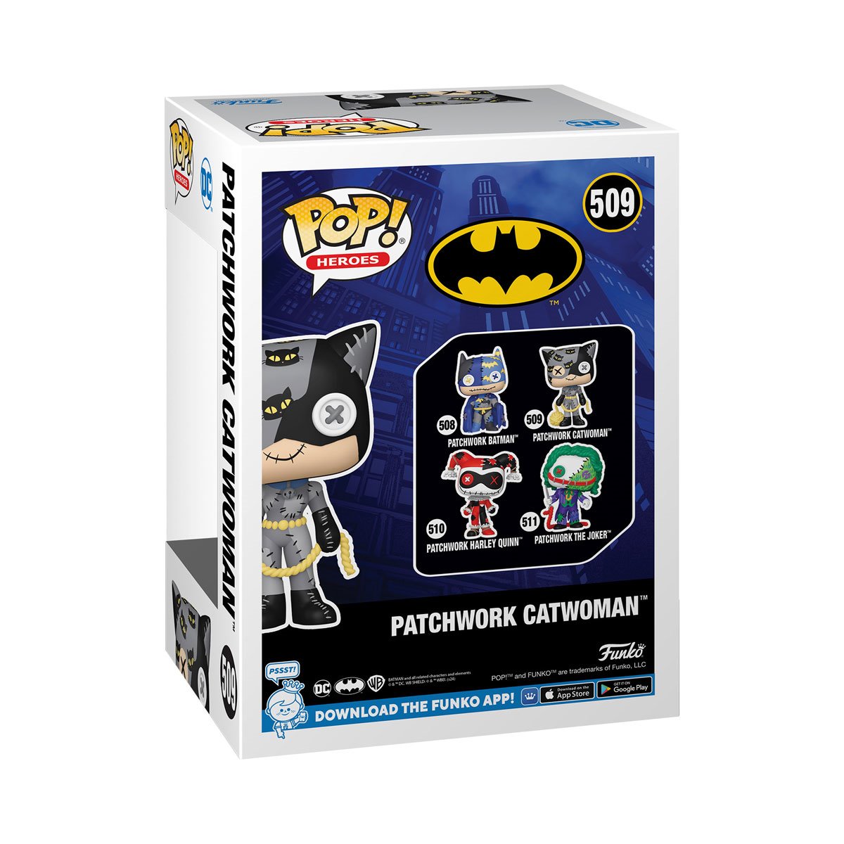 DC Comics | Patchwork Catwoman #509 Funko Pop! Vinyl Figure - Image 3