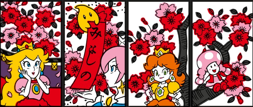 Nintendo Japanese Playing Cards (Hanafuda) Mario Red - Image 4