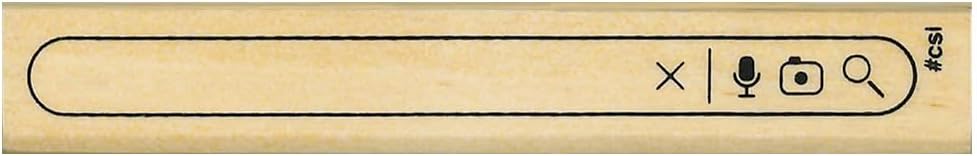 Wooden Search Bar Rubber Stamp - Image 5