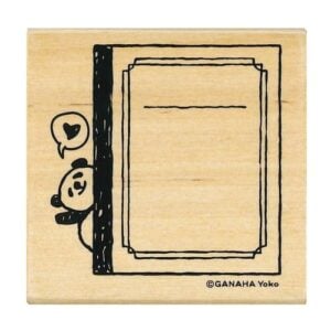 Panda Notebook Frame Stamp
