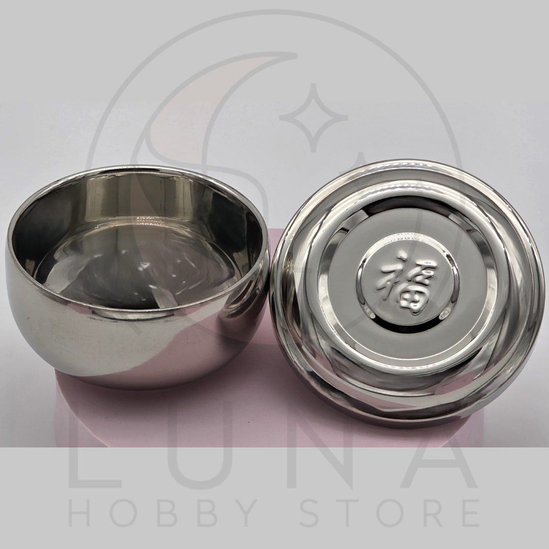 Stainless Steel Vacuum Bowl w/ Lid 10.5cm | 스텐 진공 공기 w/뚜껑