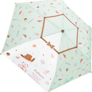 Pochacco Folding Umbrella | Café Theme Edition | ポチャッコ 折りたたみ傘 53cm