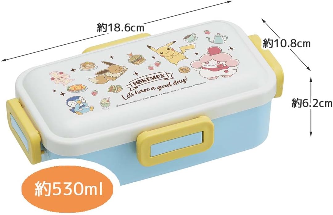 Pokémon Pikachu, Eevee & Friends Bento Box | ポケモン弁当箱 | 530ml - Image 6