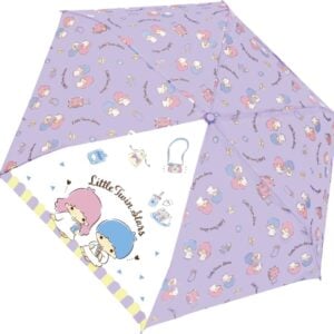 Little Twin Stars Folding Umbrella | Dreamy Stroll Edition | リトルツインスターズ 折りたたみ傘 53cm