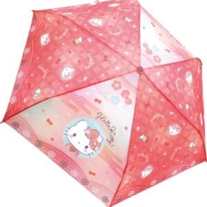 Hello Kitty Folding Umbrella | Hanabiyori Edition | ハローキティ 花日和 53cm