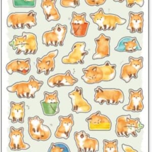 MameMame Animal Sticker | Fox