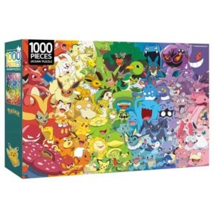 Pokémon Puzzle – 1000pcs: Colorful Pokémon