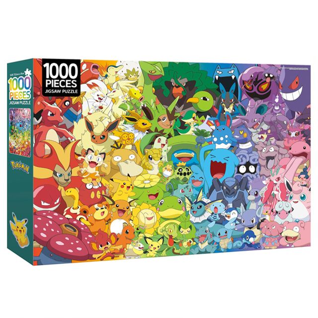 Pokémon Puzzle – 1000pcs: Colorful Pokémon