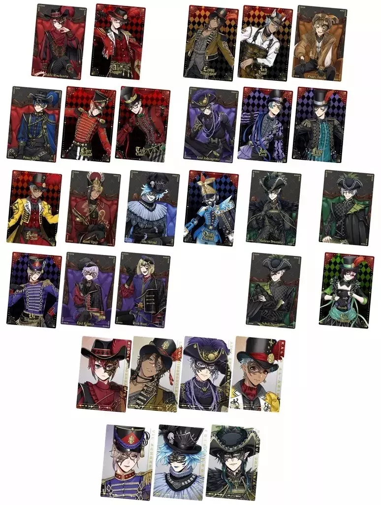 Bandai Candy Disney Twisted Wonderland Metallic Card Collection Vol.5 - Image 12