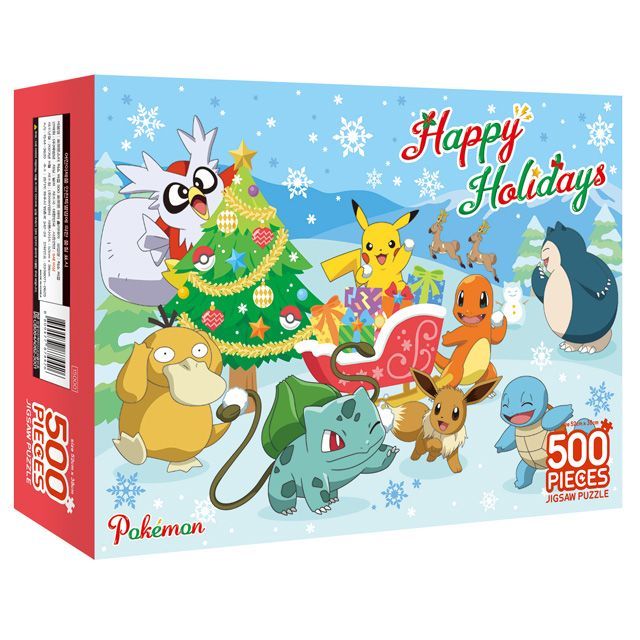 Pokémon Puzzle – 500pcs: Pokémon Happy Holiday