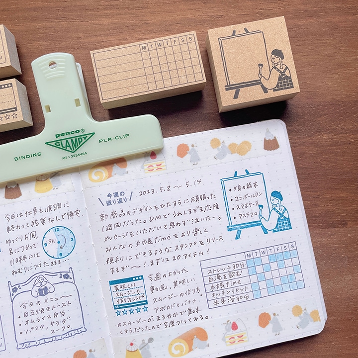 Marl-chan Frame Stamp | Painter Girl Edition (Large) - Image 4