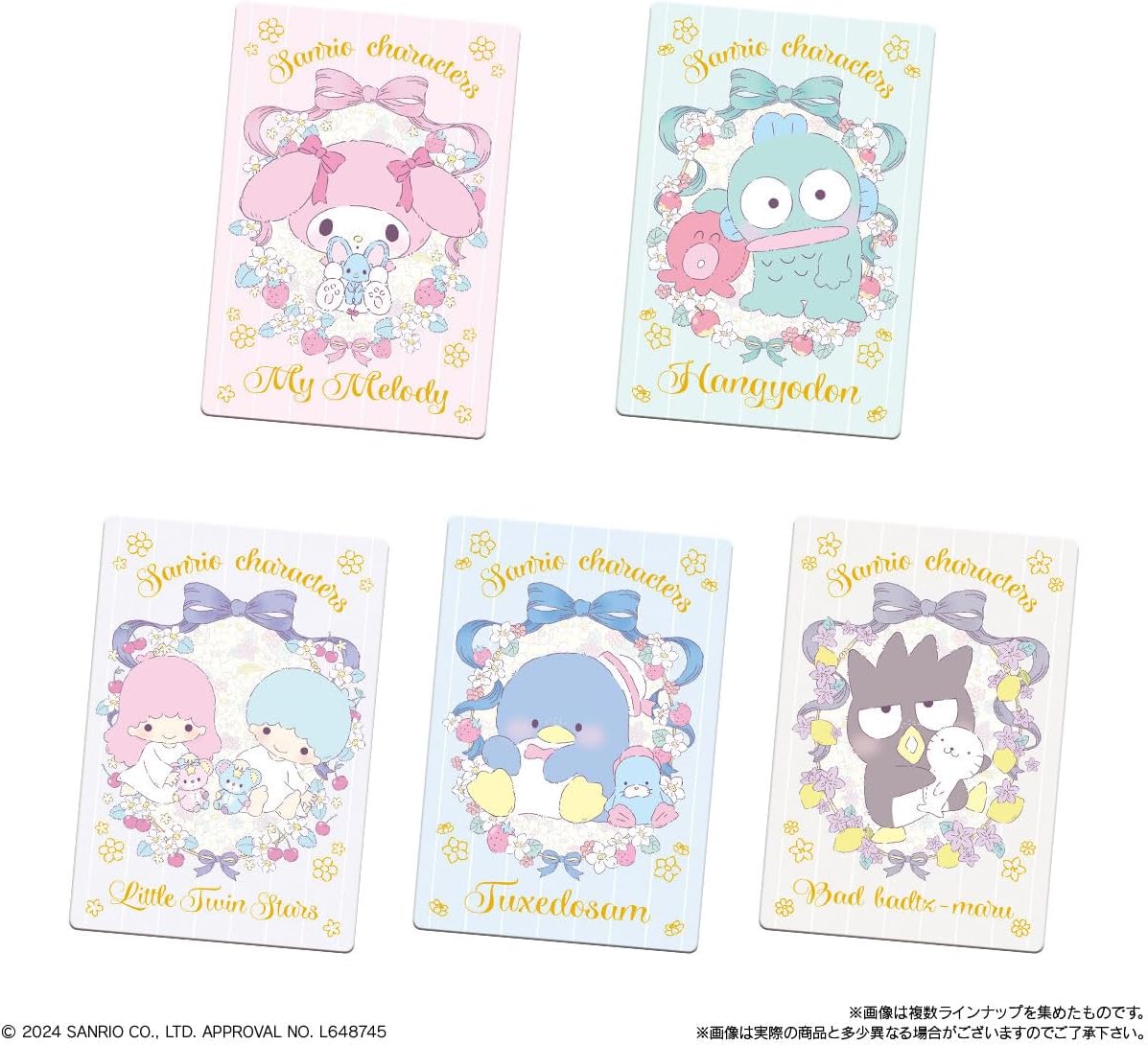 Bandai Candy Sanrio Characters Metallic Card Collection Vol.7 - Image 3