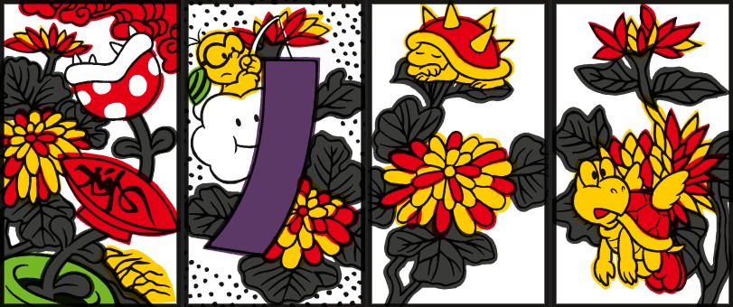 Nintendo Japanese Playing Cards (Hanafuda) Mario Red - Image 10