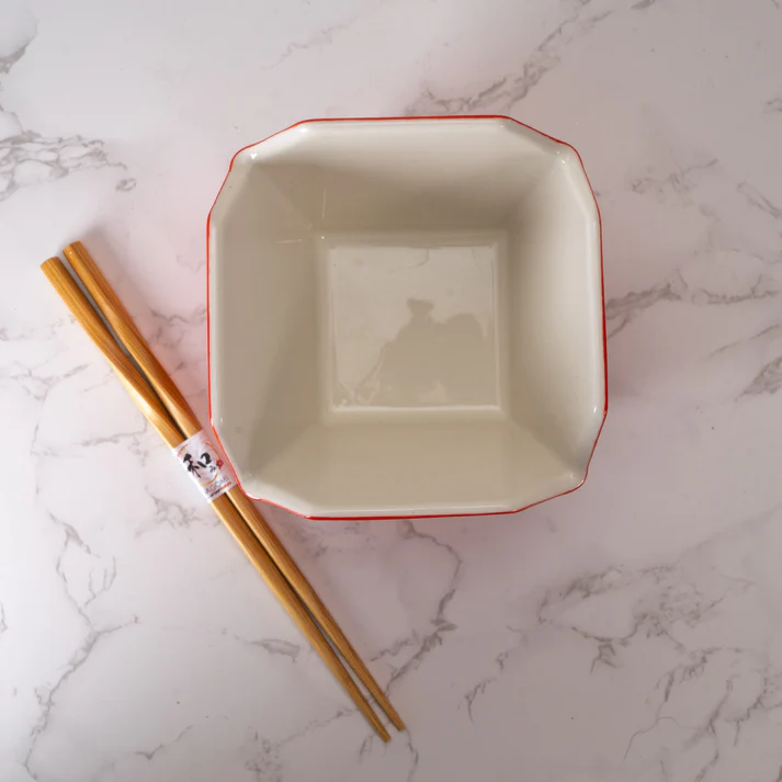Urban Tokyo | Takeout Ceramic Bowl & Chopstick Set | 16 fl oz - Image 9