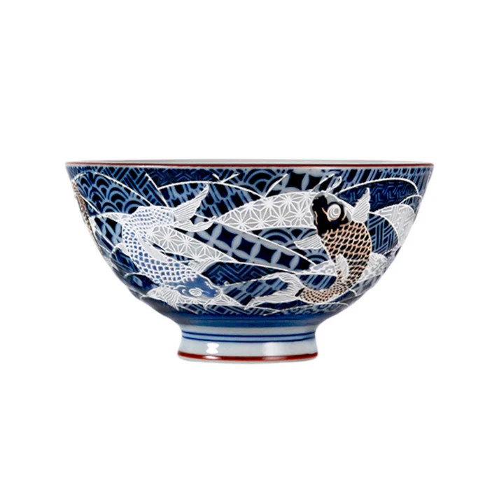 Urban Tokyo | Koi Fish Porcelain Bowls | 10 oz | Made in Japan - Image 2