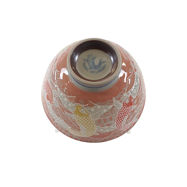 Urban Tokyo | Koi Fish Porcelain Bowls | 10 oz | Made in Japan - Image 4