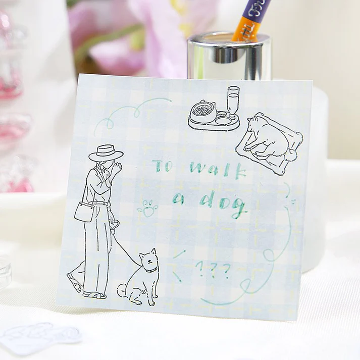 BGM Clear Stamps | Leisure & Weekend Series | クリアスタンプ:休日の過ごし方 4種 - Image 19