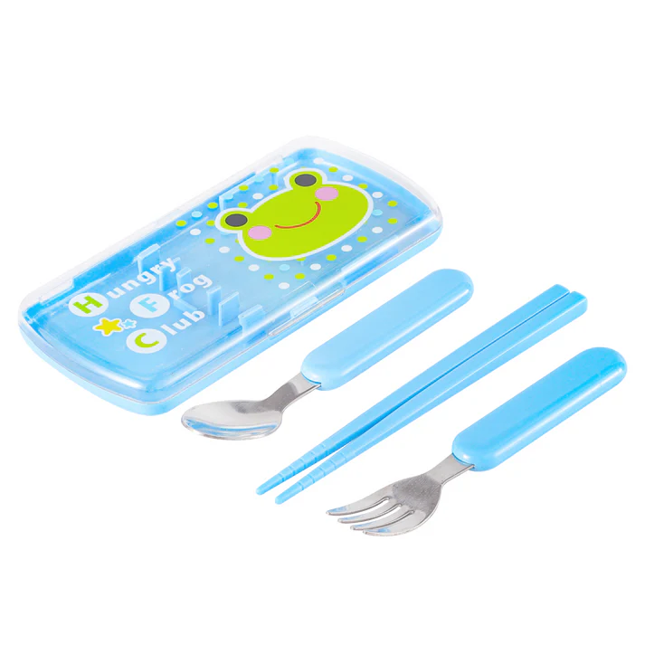 Portable Travel Flatware & Chopsticks Set with Case