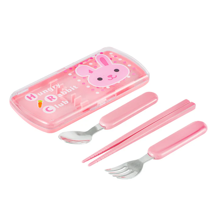Portable Travel Flatware & Chopsticks Set with Case - Image 2
