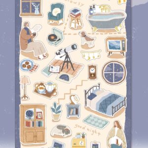 My Home Stickers | Starry Sky Time