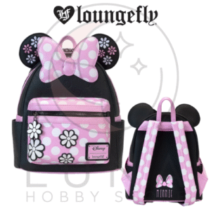 Minnie Mouse Floral Rock The Dots Mini-Backpack | Loungefly x Disney Collection