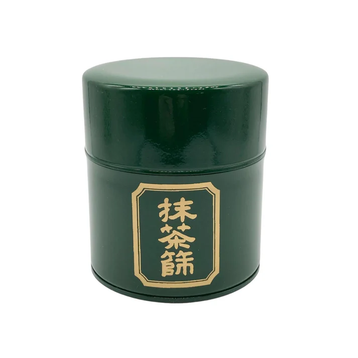 Urban Tokyo | Matcha Tin Container with Mesh Sifter & Scoop | 抹茶缶セット