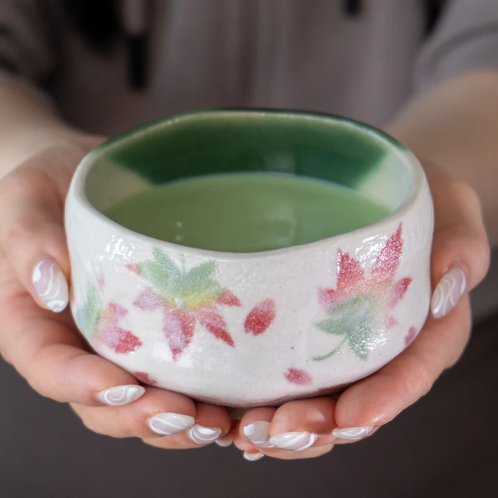 Momiji Japanese Maple Mini Matcha Bowl - Image 6