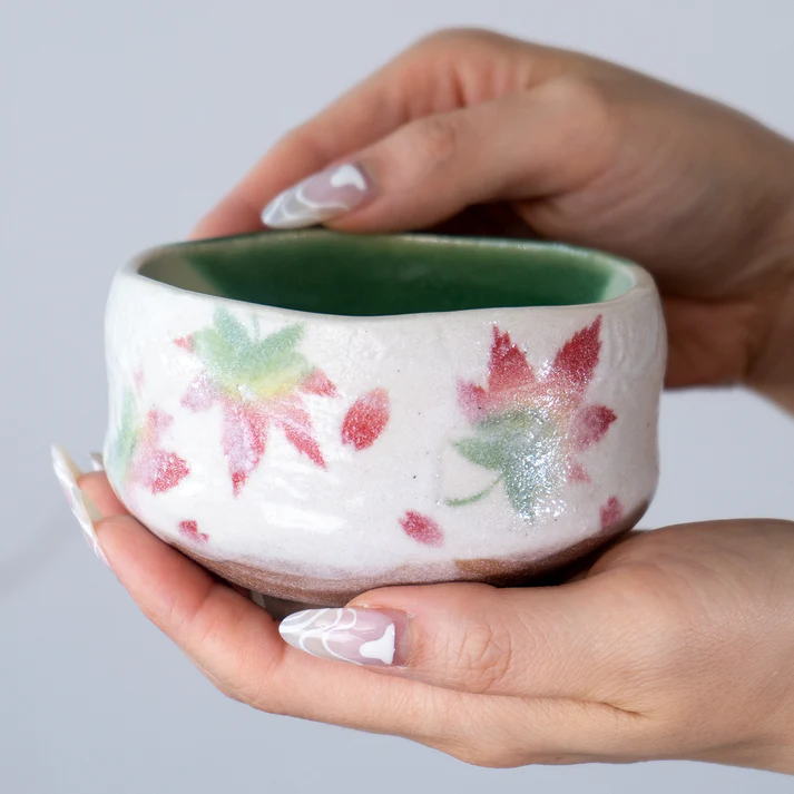 Momiji Japanese Maple Mini Matcha Bowl - Image 5