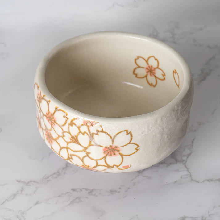 Sakura Cherry Blossoms Mini Matcha Bowl - Image 2