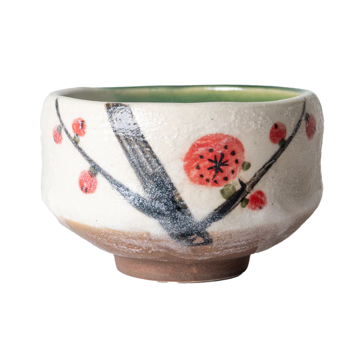 Ume Plum Blossoms Mini Matcha Bowl - Image 7