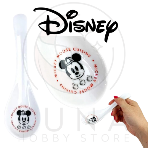 Disney Japan | Mickey Mouse Cuisine Porcelain Spoon | ミッキーマウス スプーン