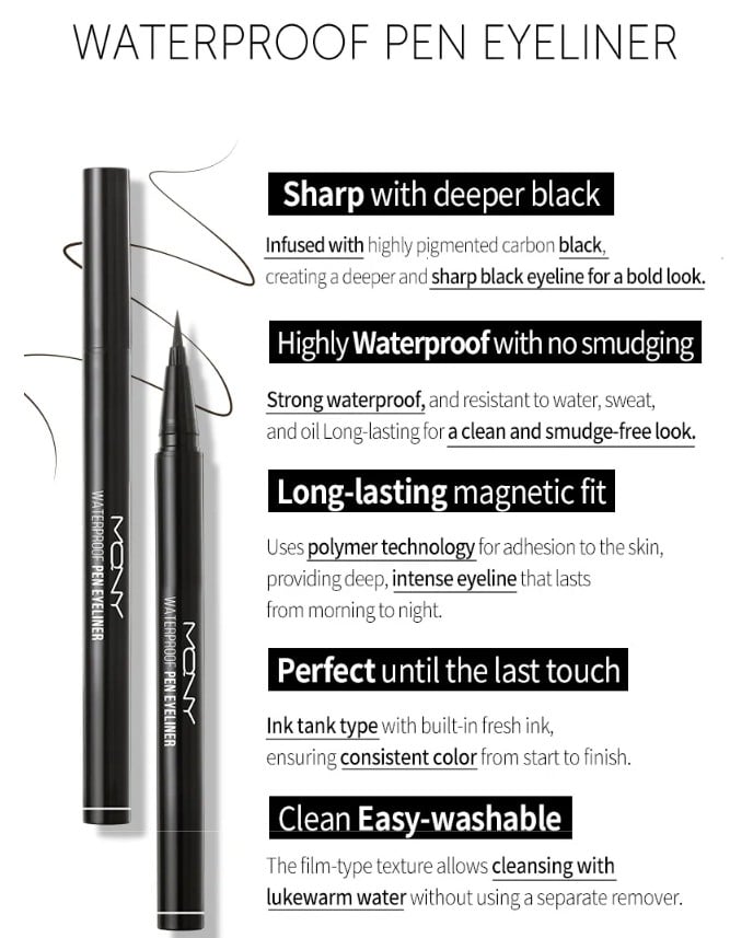 MQNY Waterproof Pen Eyeliner - Image 13