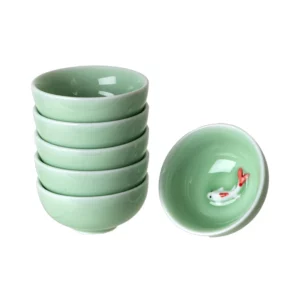 Urban Tokyo | Koi Fish Kung Fu Tea Cups | 6-Piece Set